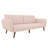 Novogratz Brittany 81.5" Round Arm Futon Chair-1641203963