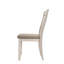 Ensemble de 2 chaises de salle à manger Fedele