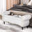 53" Length Upholstered Bench & Ottoman-825828949
