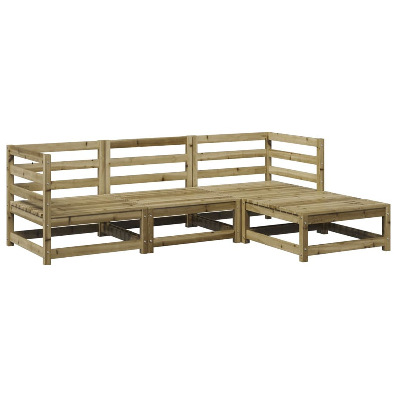 Tardun 70cm Wide L-Shaped Patio Sofa, Honey Brown