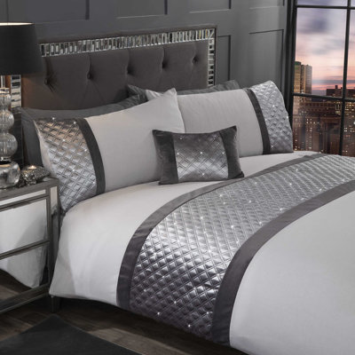 Howard No Pattern Duvet Cover with Pillowcases