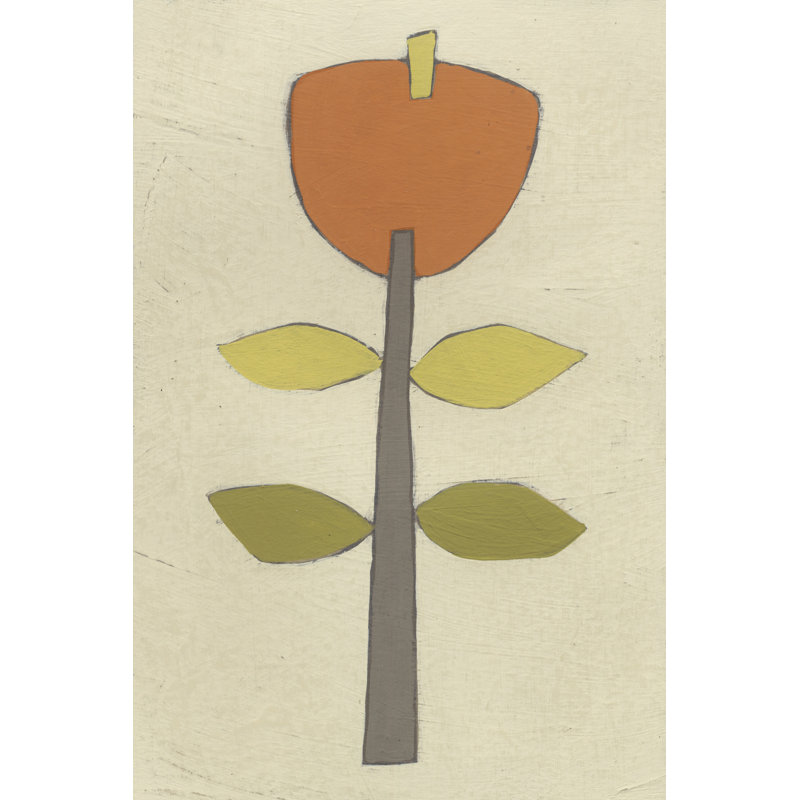 Simple Stems V - Wrapped Canvas Print, 46cm H x 30cm W x 3.8cm D