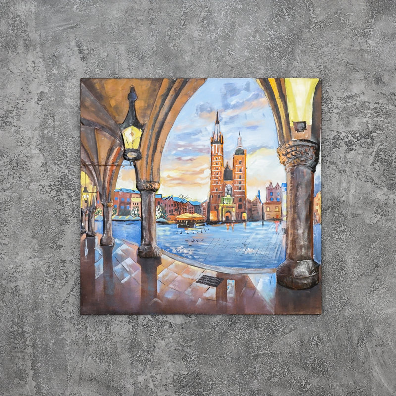 Platt Cracow - No Frame Print on Metal