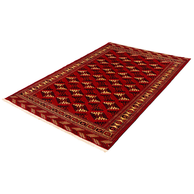 Tapis rouge foncé Maglena 7 pi 0 po x 10 pi 8 po