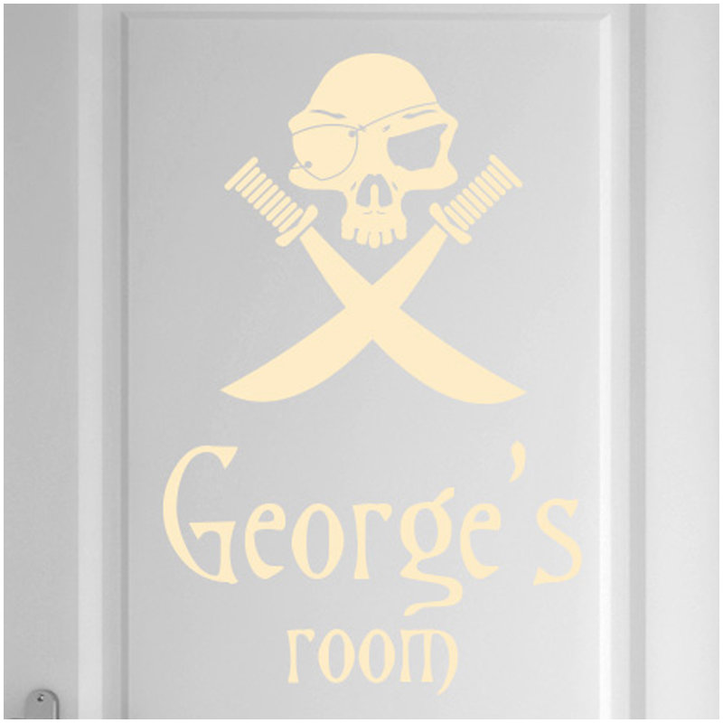 Nautical & Beach Wall Decal, Beige
