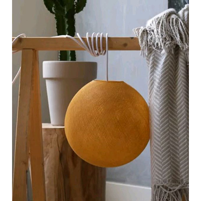 Lampe de table Kerner, H 12,2 po x l 12,2 po x P 12,2 po, gris