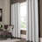 Wilfredo Embossed Matte Room Darkening Grommet Window Curtains-613328767-613328766