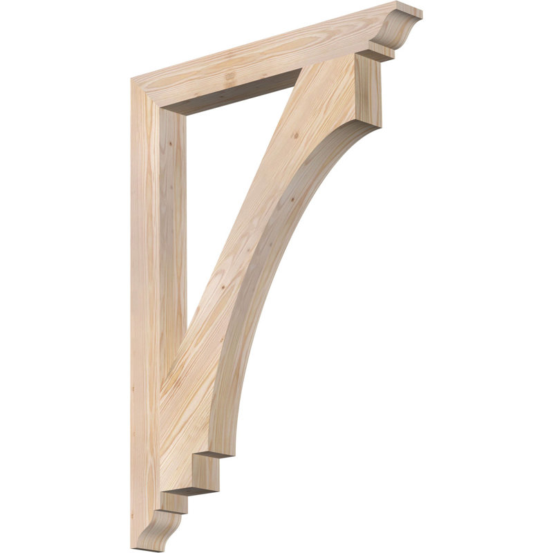 Support impérial traditionnel, 42" H x 3.5" W x 30" D, Douglas (lisse)