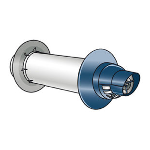 21 po universel sans conduit horizontal
