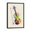 Musical Instruments Series: Violin, impression sur toile tendue-19753267-74736904-74736905