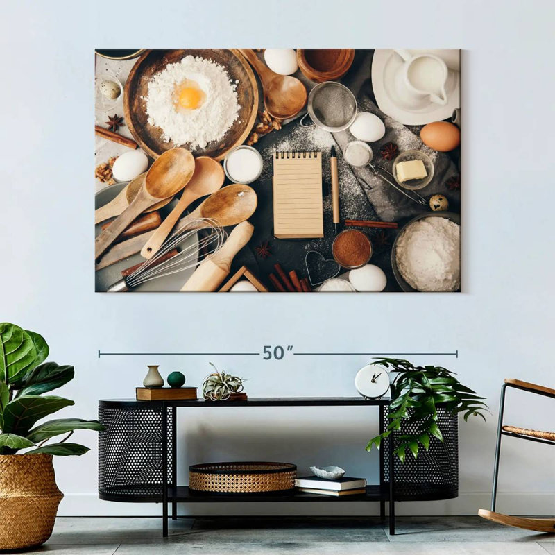 Senne Busy Baking, 34" H x 51" W