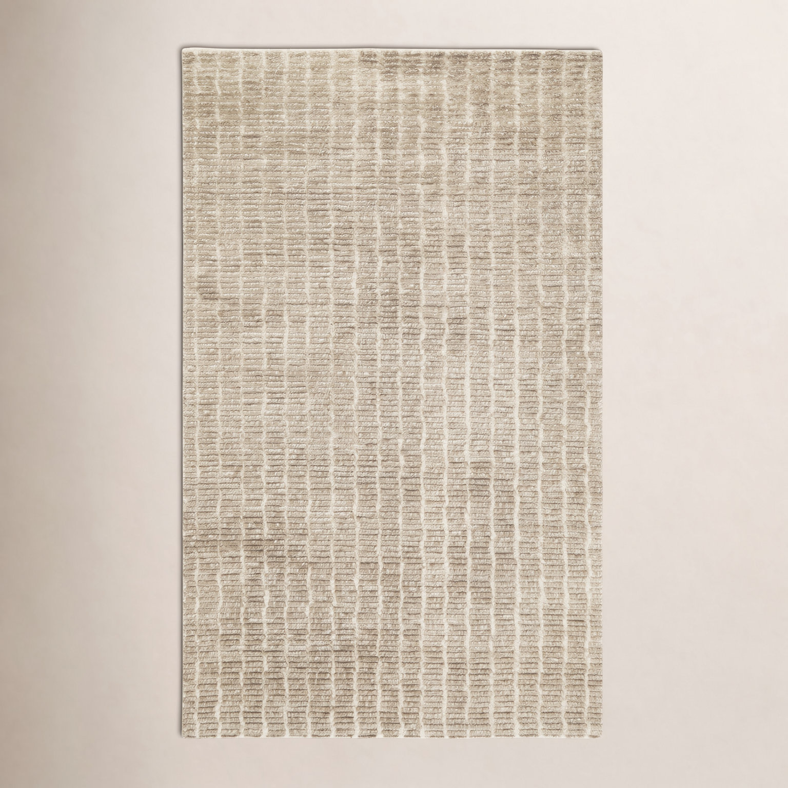 Debra Hand-Tufted Striped Wool Rug, Rectangle 5' x 8'
