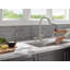 Hazelwood Pull Down Sprayer Kitchen Sink Faucet with Matching Soap Dispenser-86678069