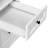 Wade Logan 59'' L-Shaped Adjustable Lift Top Desk with LED Lights & Power Outlets-843217587