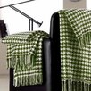 cashmere houndstooth throws