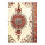 Ivory Sino Tabriz Pure silk 2'7"x4'