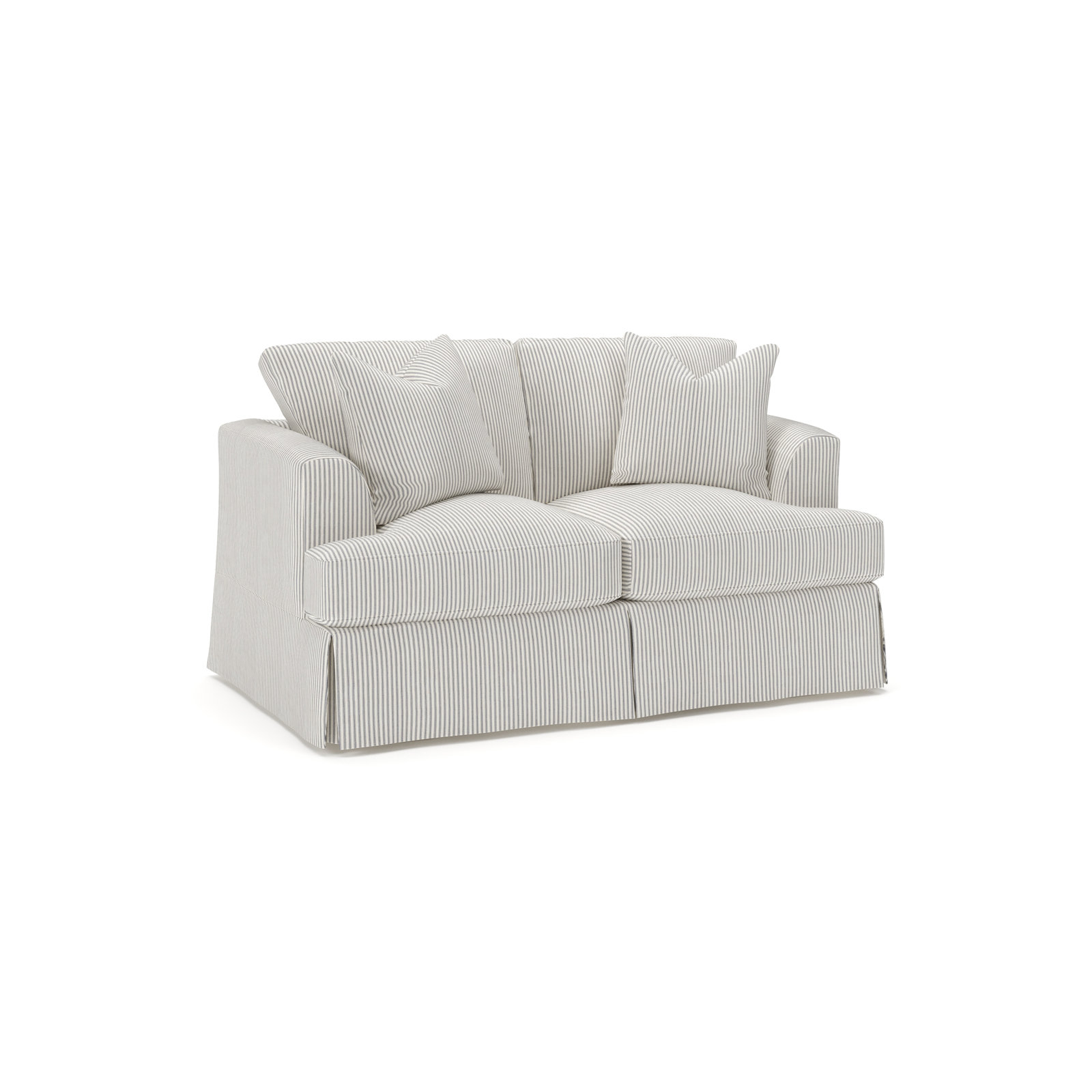 Lucia 66" Loveseat, Cruise Adrift Woven Stripe