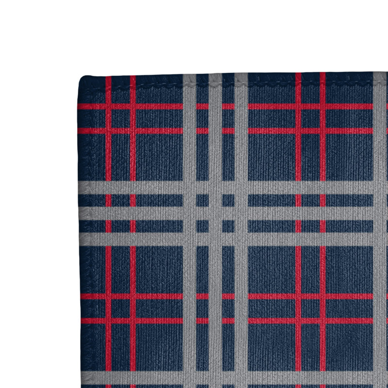 Plaid Indoor Rug, Rectangle 5' x 7'