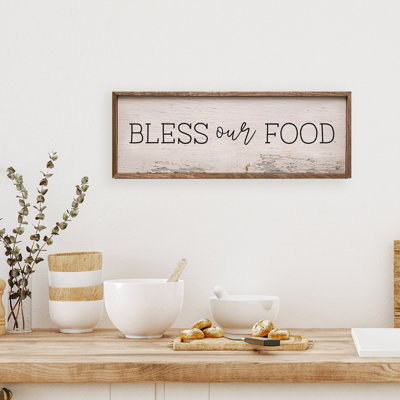 Bless Our Food Whitewash