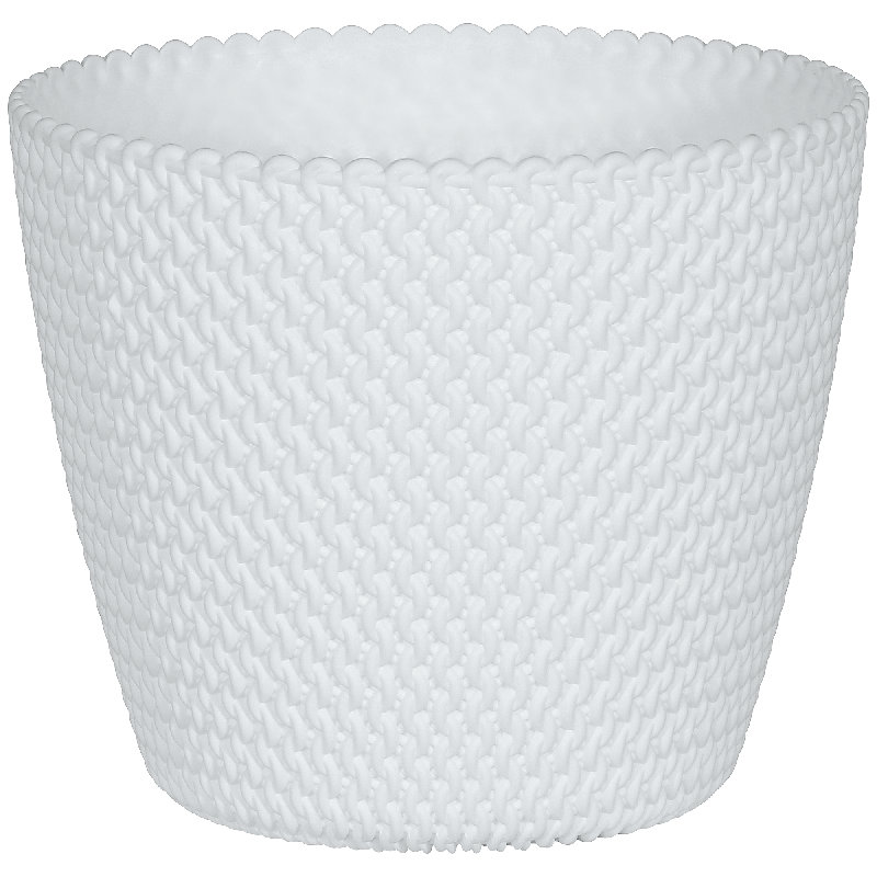 Atqiya Pot Planter, 18cm H x 22cm W x 22cm D, Anthracite