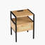 Table de bout en rotin avec prise de courant et ports USB-98288784-89056287
