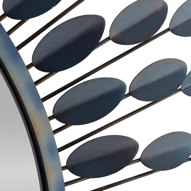 Frida Round Iron Mirror