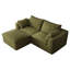 Upholstered 68.9 " Linen Sectional