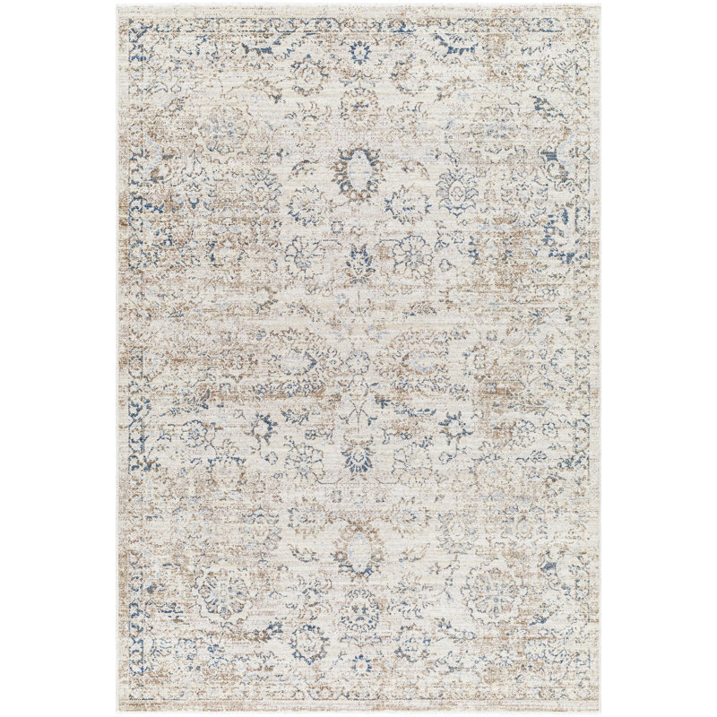 Linklater Floral Indoor Rug, Rectangle 9'2" x 12'6"