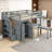 Loft Bed Featuring Integrated Staircase, Bookshelf, Drawers, Workspace Desk, And Wardrobe – All-In-One Solution-151738372-151738376