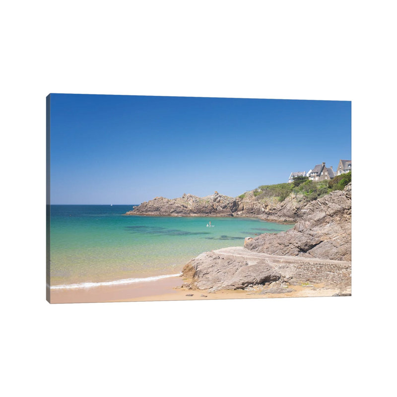 Saint Briac In Brittany by Philippe Manguin - Wrapped Canvas Gallery-Wrapped Canvas Giclée, Wrapped Canvas