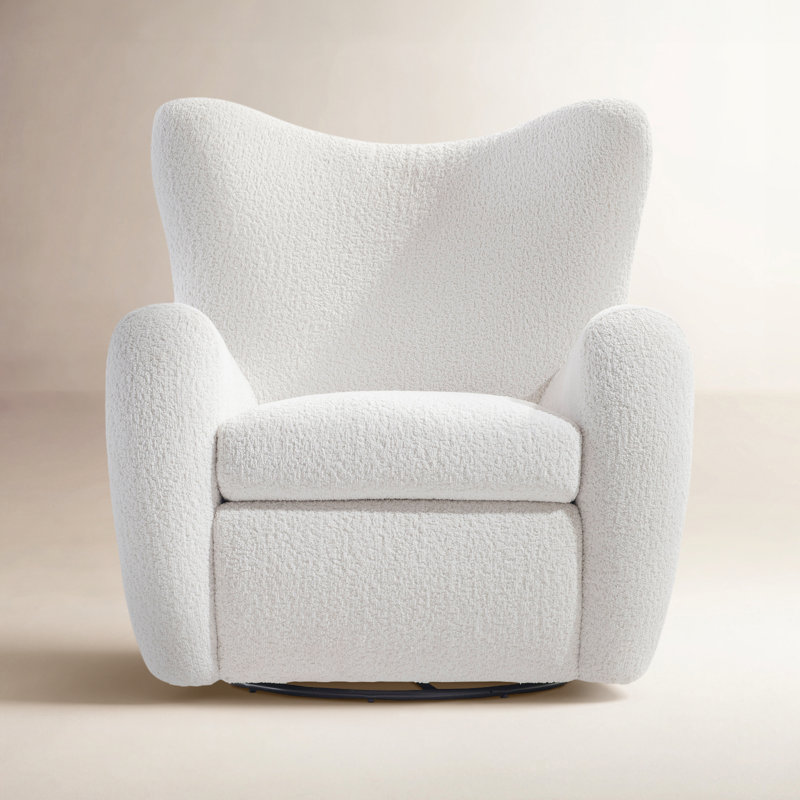 Silvi Swivel Balloon Chair, White