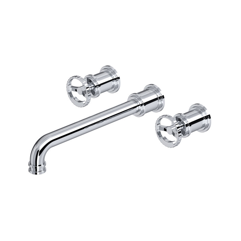 Armstrong Wall Mount Tub Filler Trim, Polished Chrome