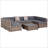 Garden Rattan Furniture Set,7-Piece Outdoor Wicker Sofa Set,Conversation Sofa Set-322208889-322208885