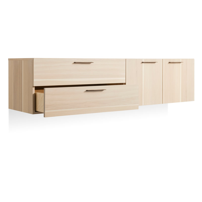 Shale 2 Door / 2 Drawer Bathroom Cabinet