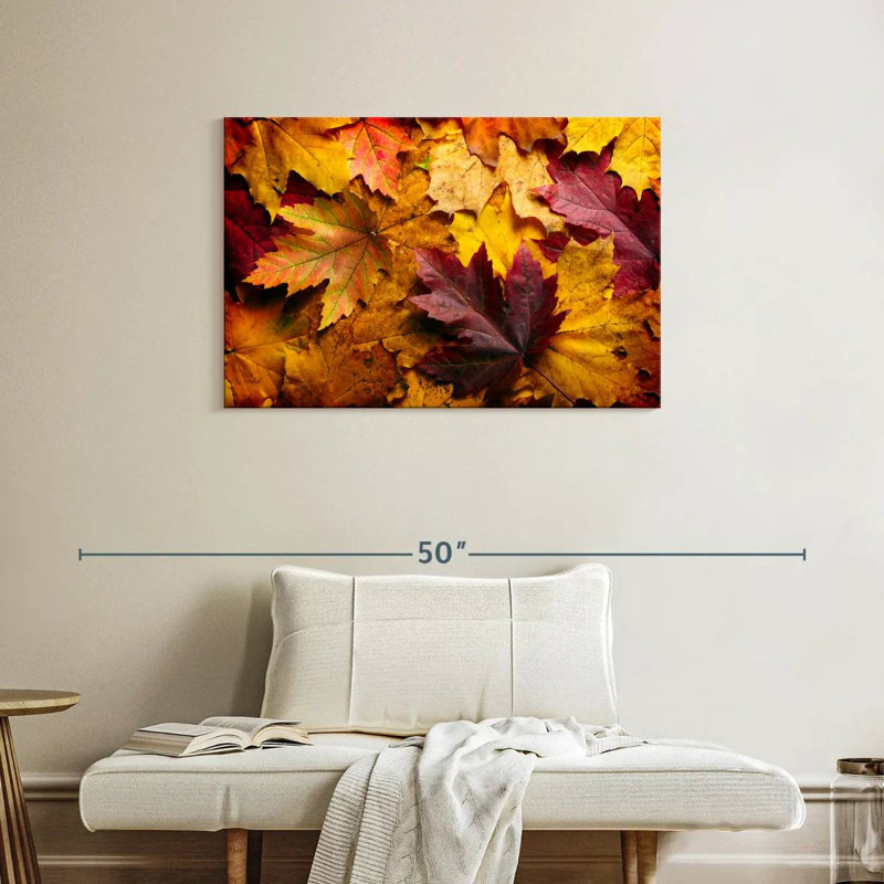 Alvord Fall Leaves, 24" H x 36" W
