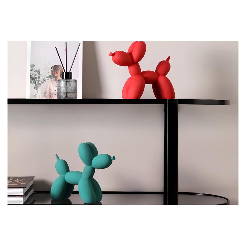 Jaffrey Figurines & Sculptures, Turquoise & Red