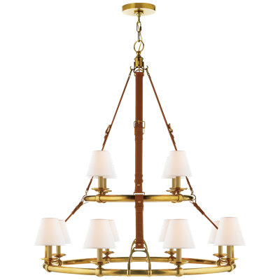 Ralph Lauren Westbury 12 Light Chandelier