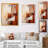Elemental Brown Triangle - Abstract Collages Wall Art-1560091762-1560091757