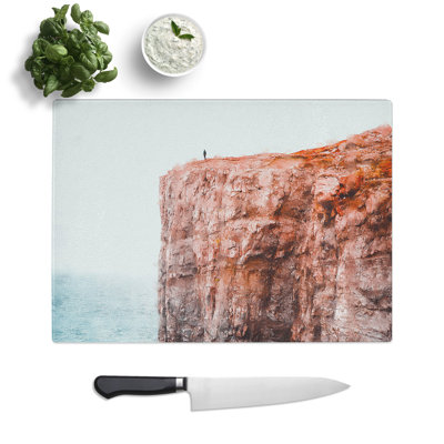 The Top of the Cliff Chopping Board