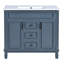Meuble-lavabo 36 po avec lavabo supérieur
