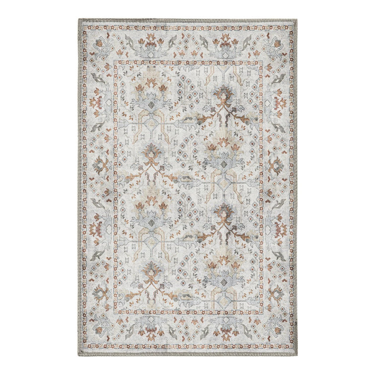 Lurene Performance Chenille Floral Indoor Rug