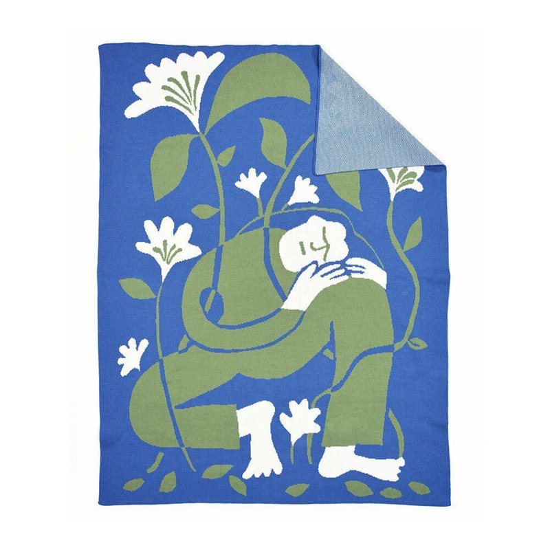 Grow Throw Blanket, River