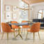 Chaise d'appoint empilable en velours-475249280