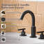Robinet pour salle de bain à poignée double-107545227