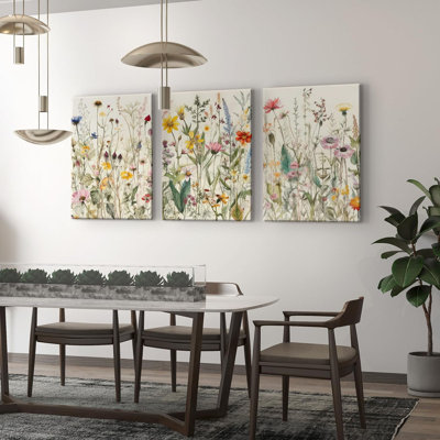 3 Piece Wrapped Canvas Print