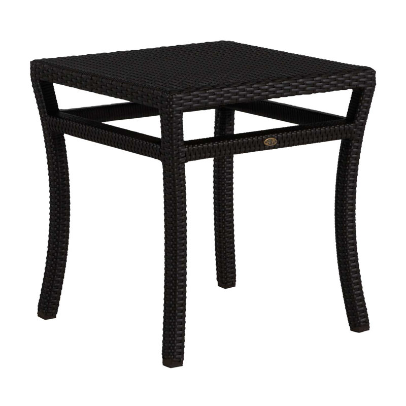 Club Outdoor Side Table, Skye Black Walnut