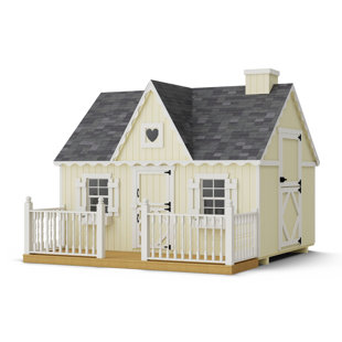 Victorian Outdoor Wood Playhouse