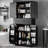 Harlowe Modern Bathroom Storage Cabinet with Adjustable Shelf, Drawer and Multi-Functional Storage-1457372760