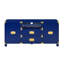 Console Campaign Entertainment Center - Bleu marine