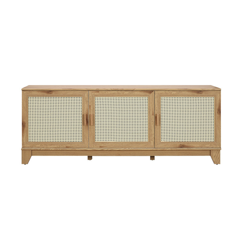 Sheridan 63" TV Stand In Natural, Natural